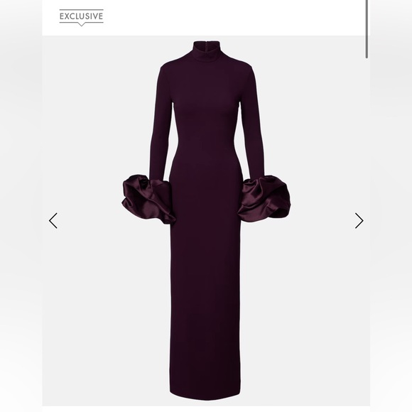 Solace London Dresses & Skirts - Solace London Viviana Satin Trimmed Gown